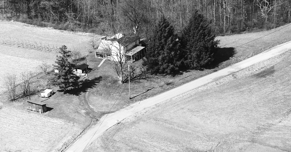 Vintage Aerial photo from 1994 in Mason County, WV