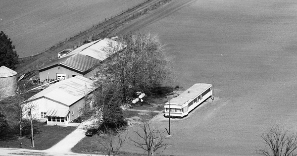 Vintage Aerial photo from 1988 in Sandusky County, OH