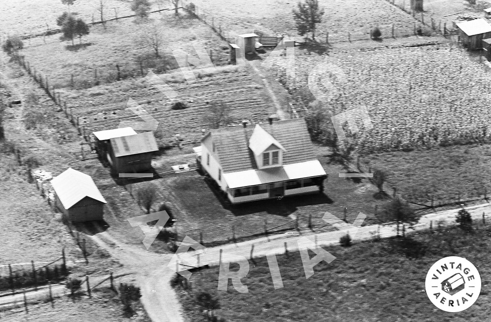 Vintage Aerial Virginia Wythe County 1963 33AWY1