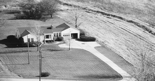 Vintage Aerial photo from 1979 in Delaware County, OH