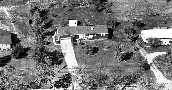 Vintage Aerial photo from 1964 in Clark County, OH
