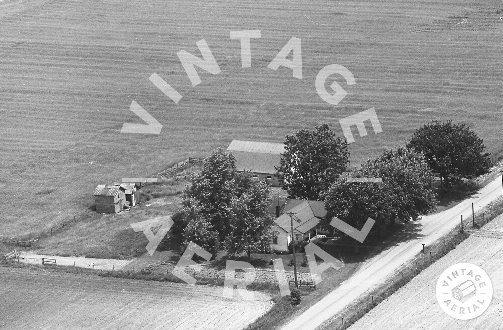 Vintage Aerial Ohio Clinton County 1972 3LCL31