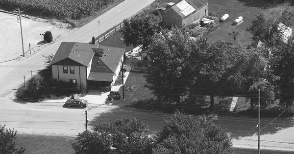 Vintage Aerial photo from 1998 in Allen County, IN