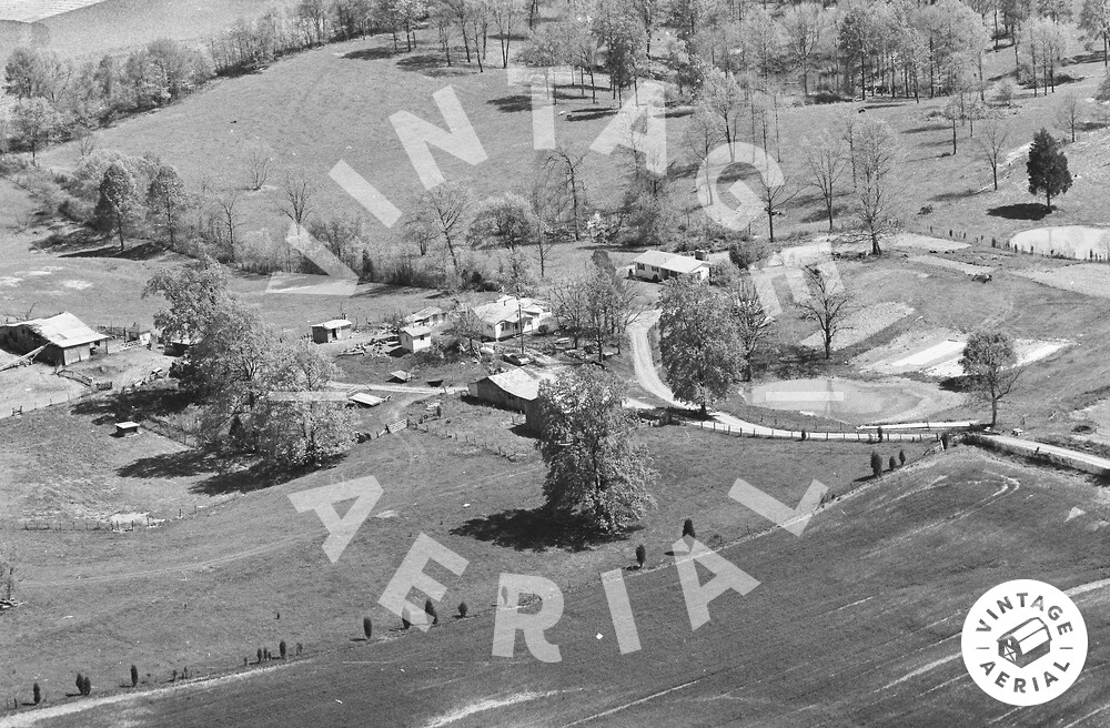 Vintage Aerial Kentucky Meade County 1979 27OME24