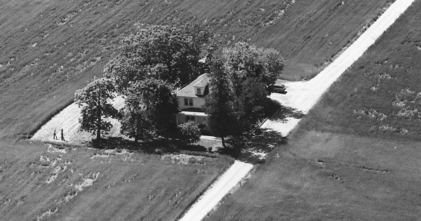 Vintage Aerial photo from 1990 in Queen Anne's County, MD