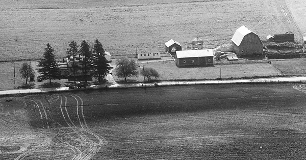 Vintage Aerial photo from 1973 in Noble County, IN