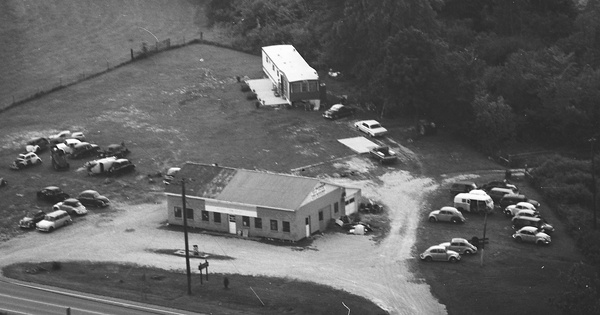 Vintage Aerial photo from 1977 in Owen County, IN