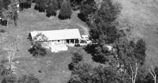 Vintage Aerial photo from 1986 in Franklin County, KY