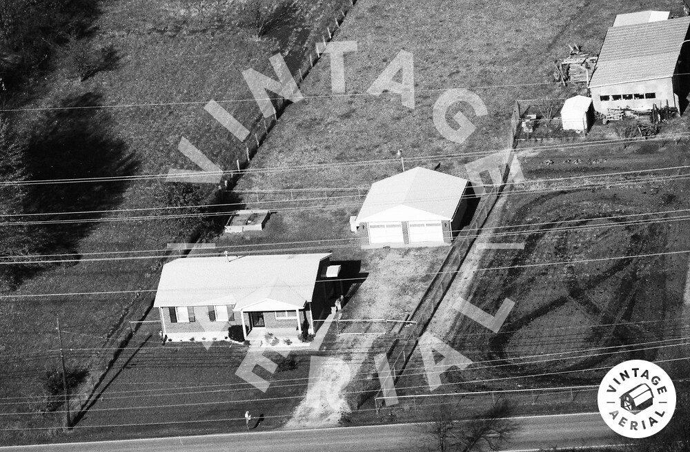 Vintage Aerial Kentucky Jefferson County 1984 37LJFN28