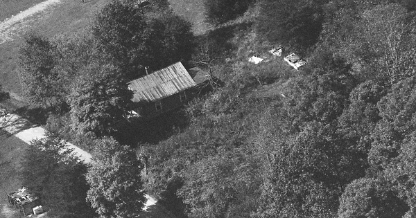 Vintage Aerial photo from 1992 in Johnson County, KY