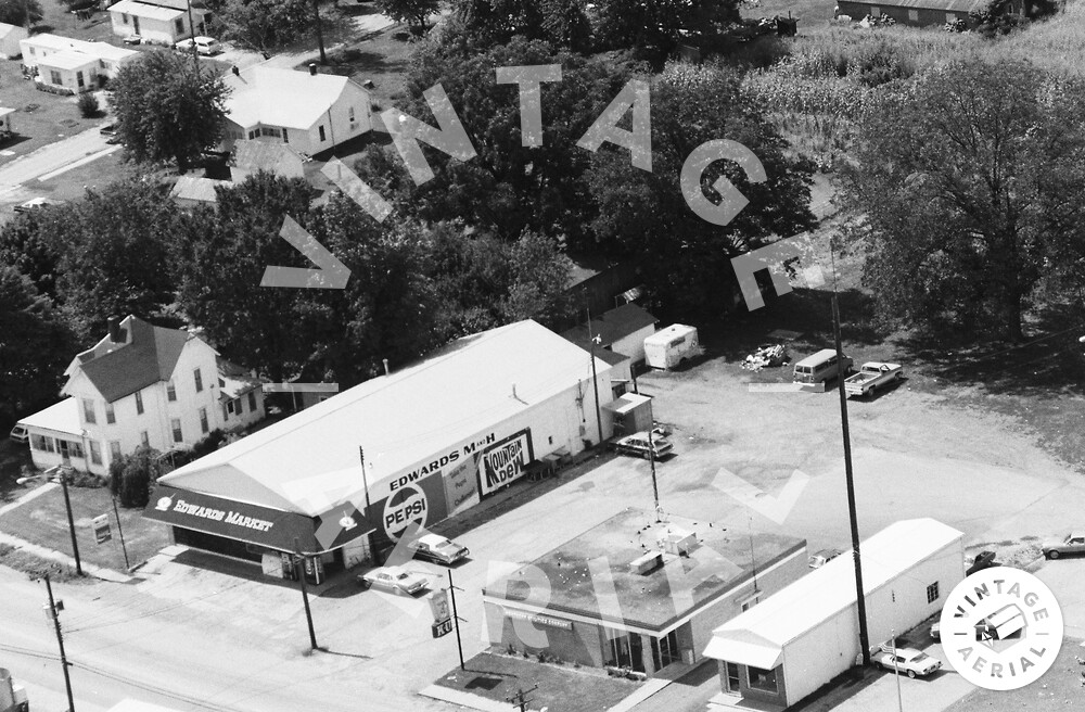 Vintage Aerial Kentucky Ballard County 1984 53LBA30