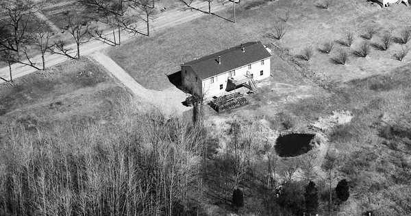 Vintage Aerial photo from 1991 in Washtenaw County, MI