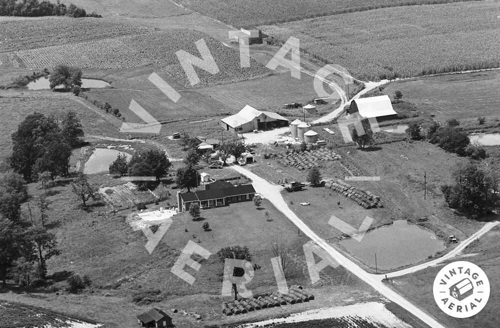 Vintage Aerial Kentucky Breckinridge County 1979 15OBR2
