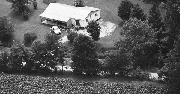 Vintage Aerial photo from 1982 in Elliott County, KY