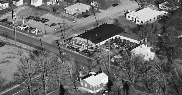 Vintage Aerial photo from 1981 in Calhoun County, MI