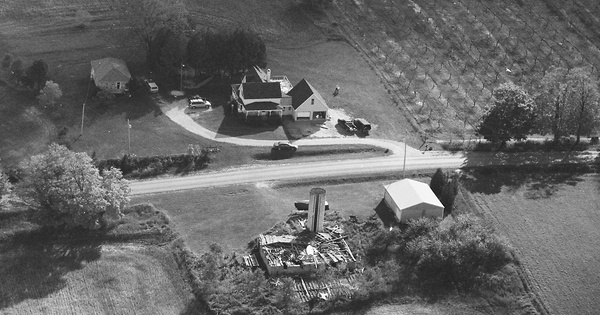 Vintage Aerial photo from 2000 in Charlevoix County, MI