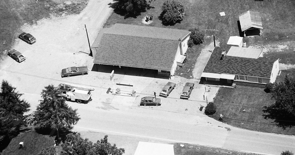 Vintage Aerial photo from 1984 in Frederick County, MD