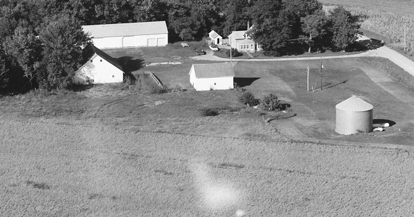 Vintage Aerial photo from 1997 in Ida County, IA