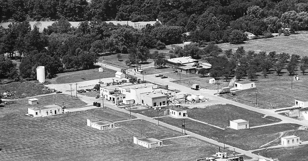 Vintage Aerial photo from -1986 in Niagara County, NY