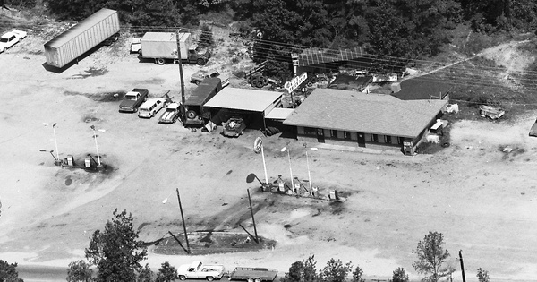 Vintage Aerial photo from 1986 in Itawamba County, MS