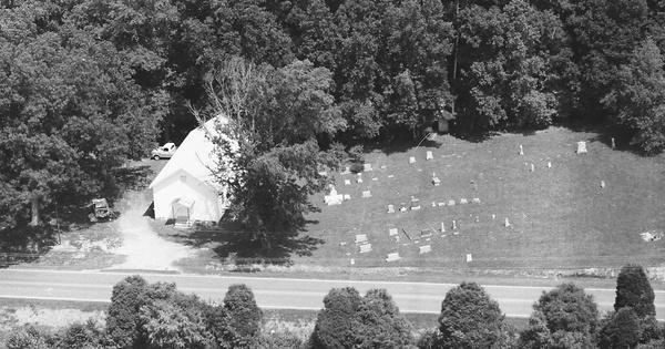 Vintage Aerial photo from 1984 in DeKalb County, AL