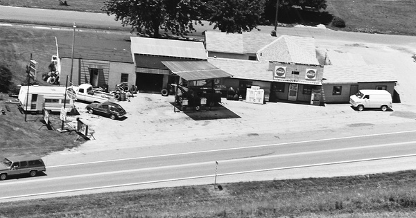 Vintage Aerial photo from 1986 in Henry County, TN