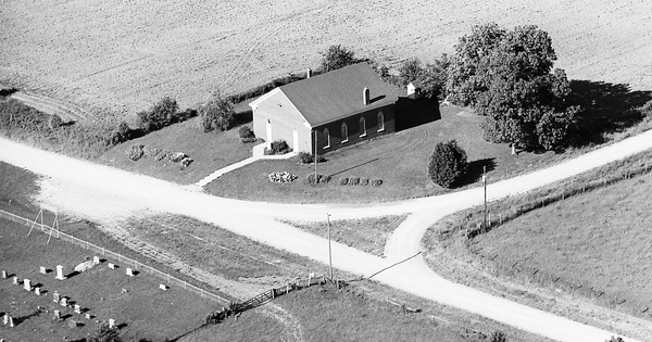 Vintage Aerial photo from 1976 in Callaway County, MO