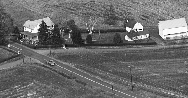 Vintage Aerial photo from 1991 in Perry County, PA