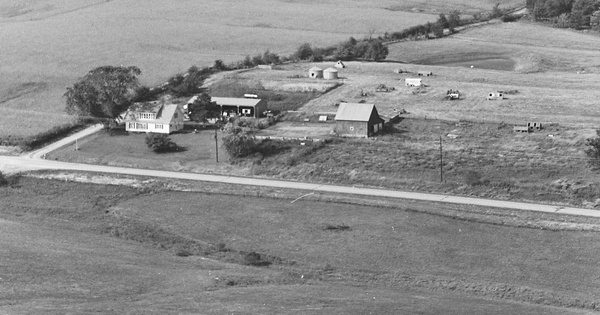 Vintage Aerial photo from 1981 in Caldwell County, MO