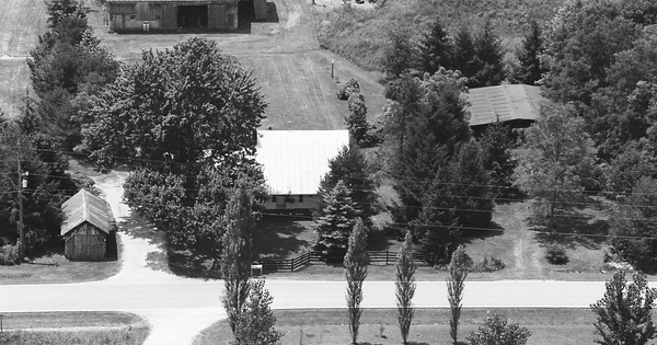 Vintage Aerial photo from 1995 in Highland County, OH