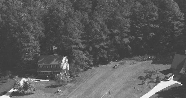 Vintage Aerial photo from 1989 in Wake County, NC