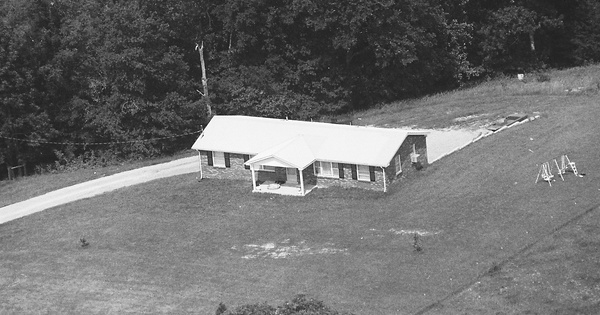 Vintage Aerial photo from -1986 in Cheatham County, TN