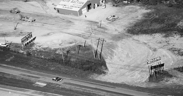 Vintage Aerial photo from 1986 in Pulaski County, MO