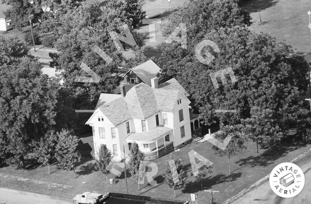 Vintage Aerial Missouri Randolph County 1978 25SRA28