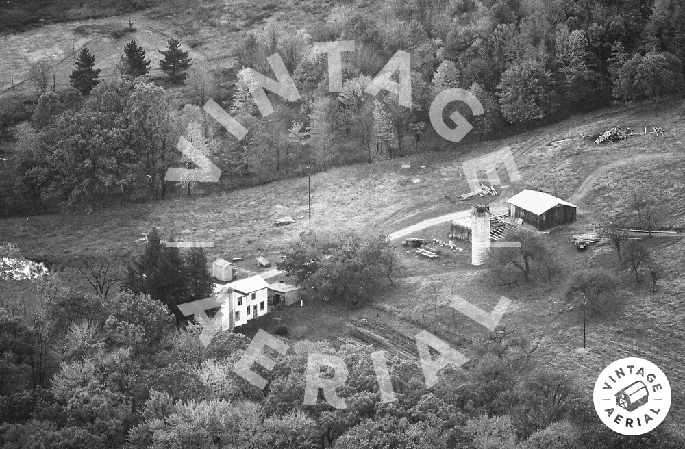 Vintage Aerial Pennsylvania Venango County 1976 3DVE20
