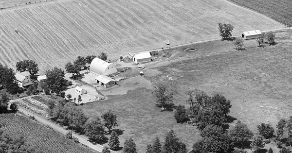 Vintage Aerial photo from 1981 in Cumberland County, PA