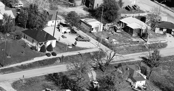 Vintage Aerial photo from 1988 in Henry County, MO