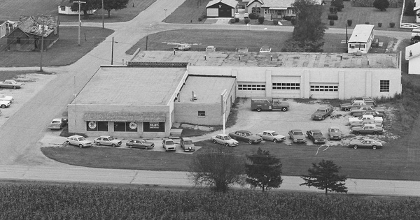 Vintage Aerial photo from 1981 in Vermilion County, IL