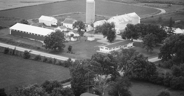 Vintage Aerial photo from 1979 in Green Lake County, WI