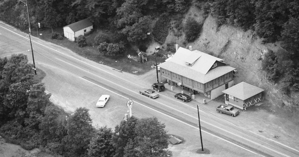 Vintage Aerial photo from 1984 in Schuylkill County, PA