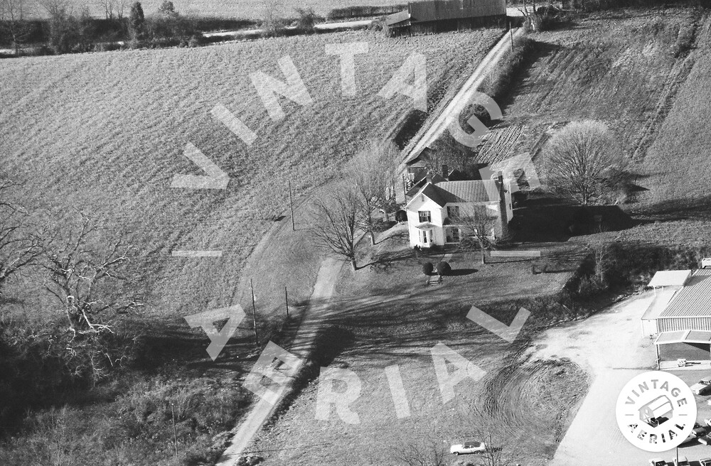 Vintage Aerial Virginia Smyth County 1986 40ISM18