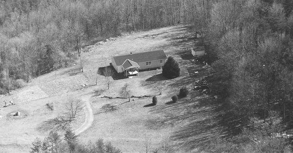 Vintage Aerial photo from 1995 in Monroe County, WV