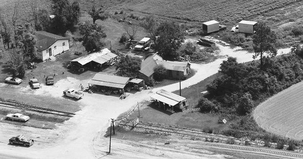 Vintage Aerial photo from 1985 in Baldwin County, AL
