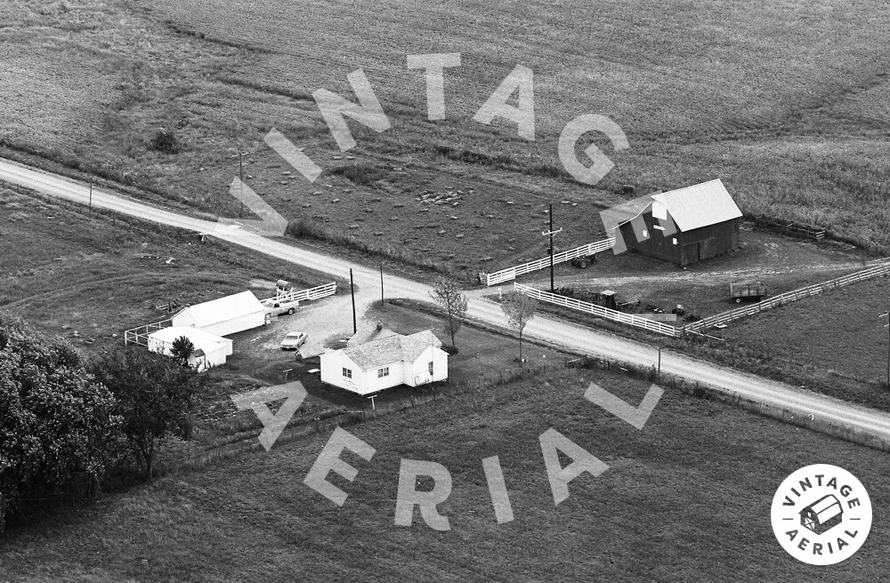 Vintage Aerial Missouri Adair County 1974 29GAD13