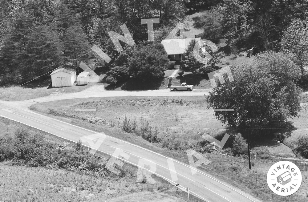 Vintage Aerial Virginia Nelson County 1983 70QNE14