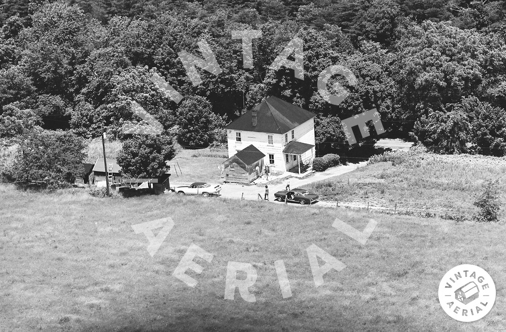 Vintage Aerial West Virginia Berkeley County 1973 4SBE19