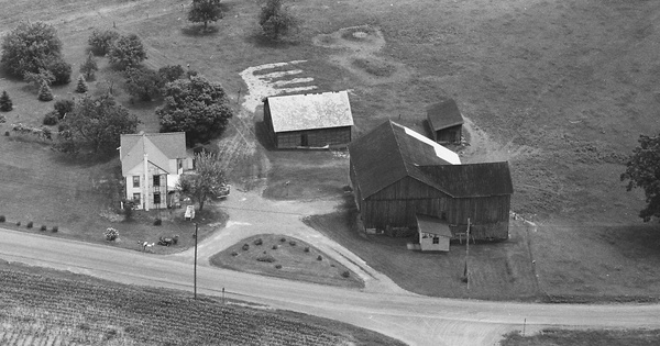 Vintage Aerial photo from 1997 in Montour County, PA
