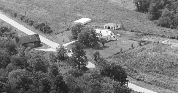 Vintage Aerial photo from 1984 in Floyd County, IN