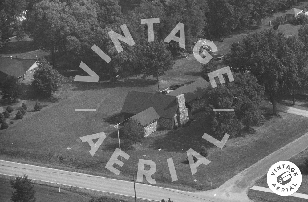 Vintage Aerial Illinois Bond County 1995 14VBO20