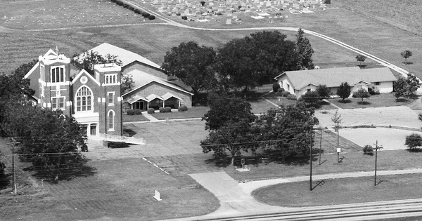 Vintage Aerial photo from 1991 in Bell County, TX